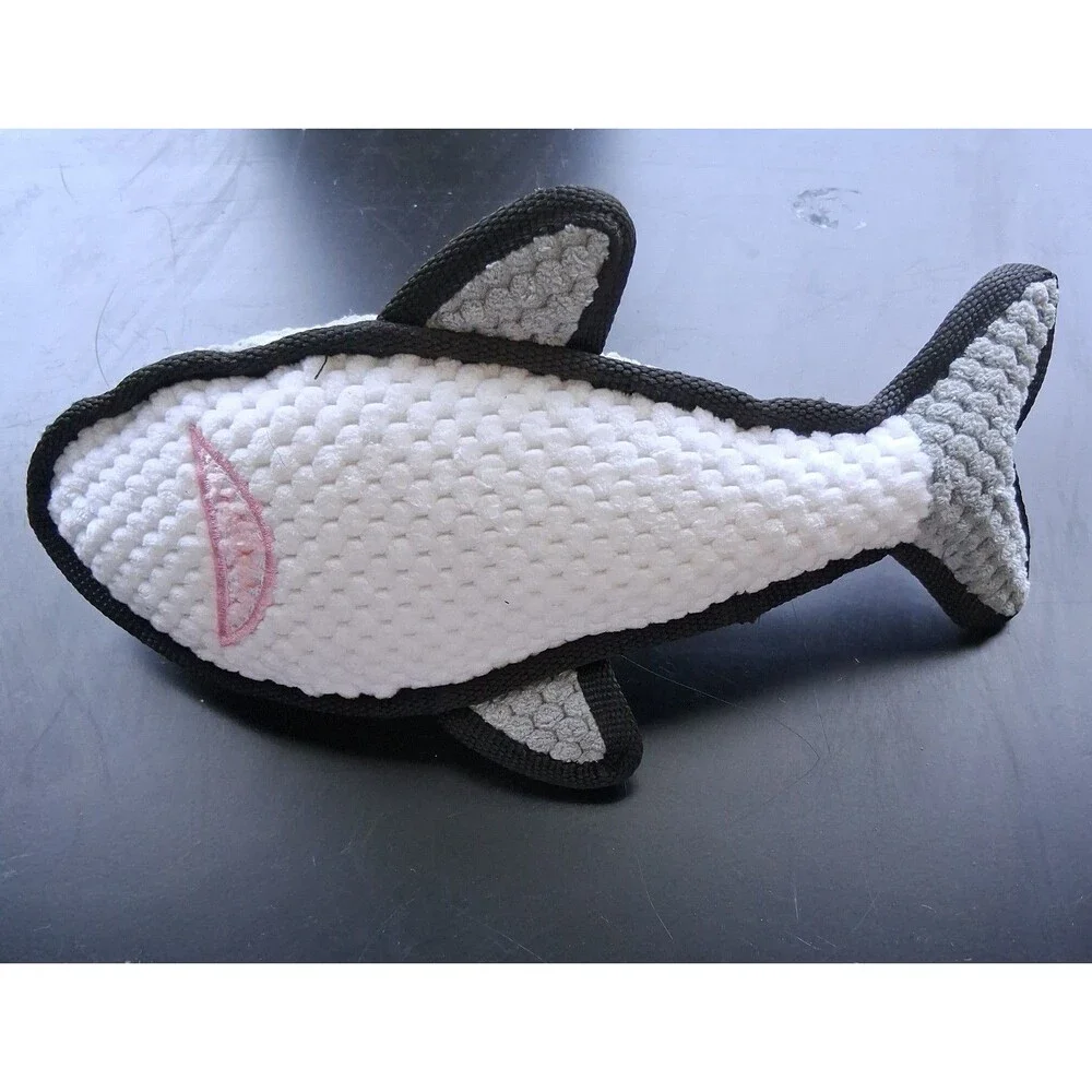 172 The Spunky Pup Clean Earth Dolphin Dog Toy Plush